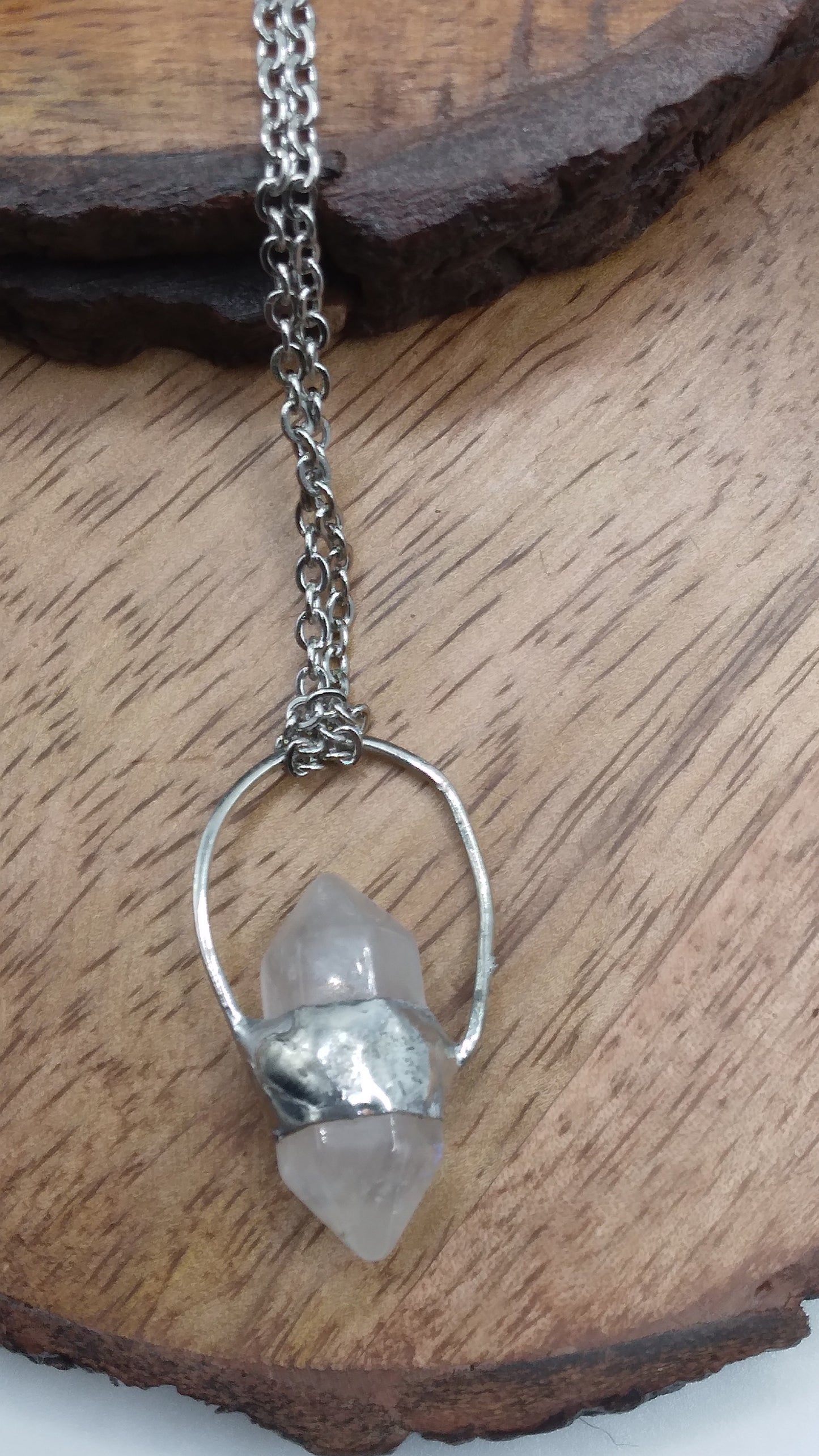 Quartz necklace
