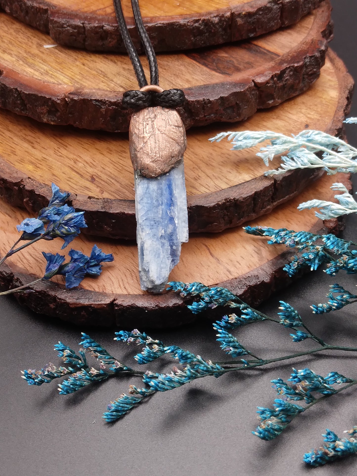 Blue Kyanite necklace