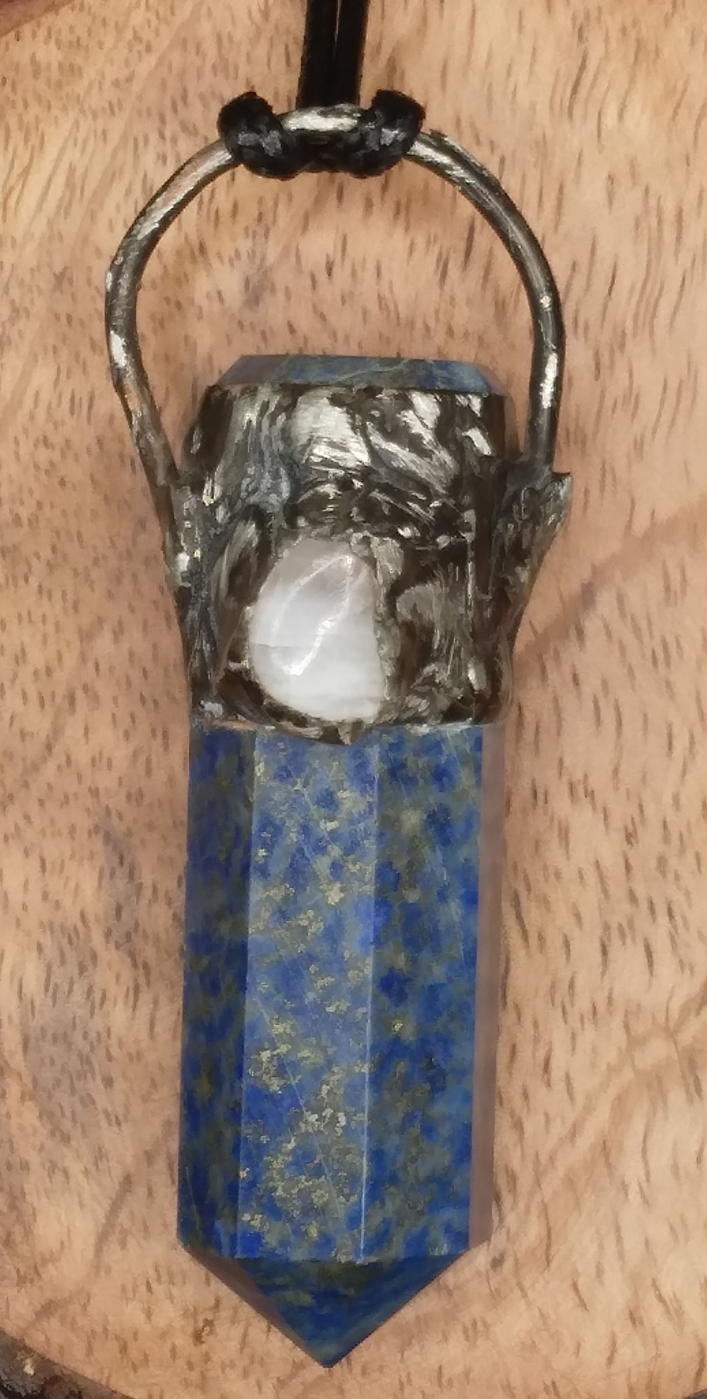 Lapis Lazuli and Moonstone necklace