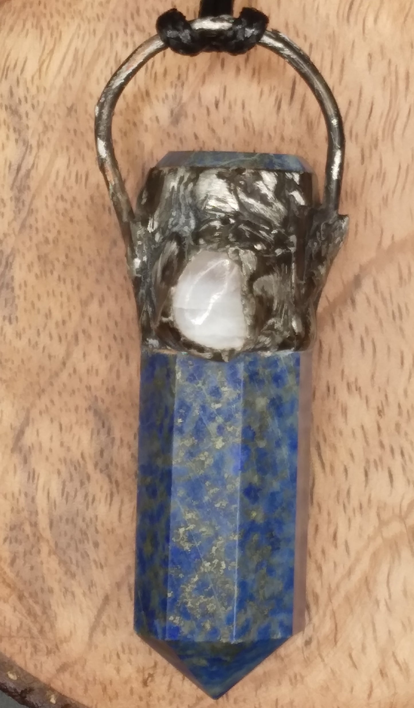 Lapis Lazuli and Moonstone necklace