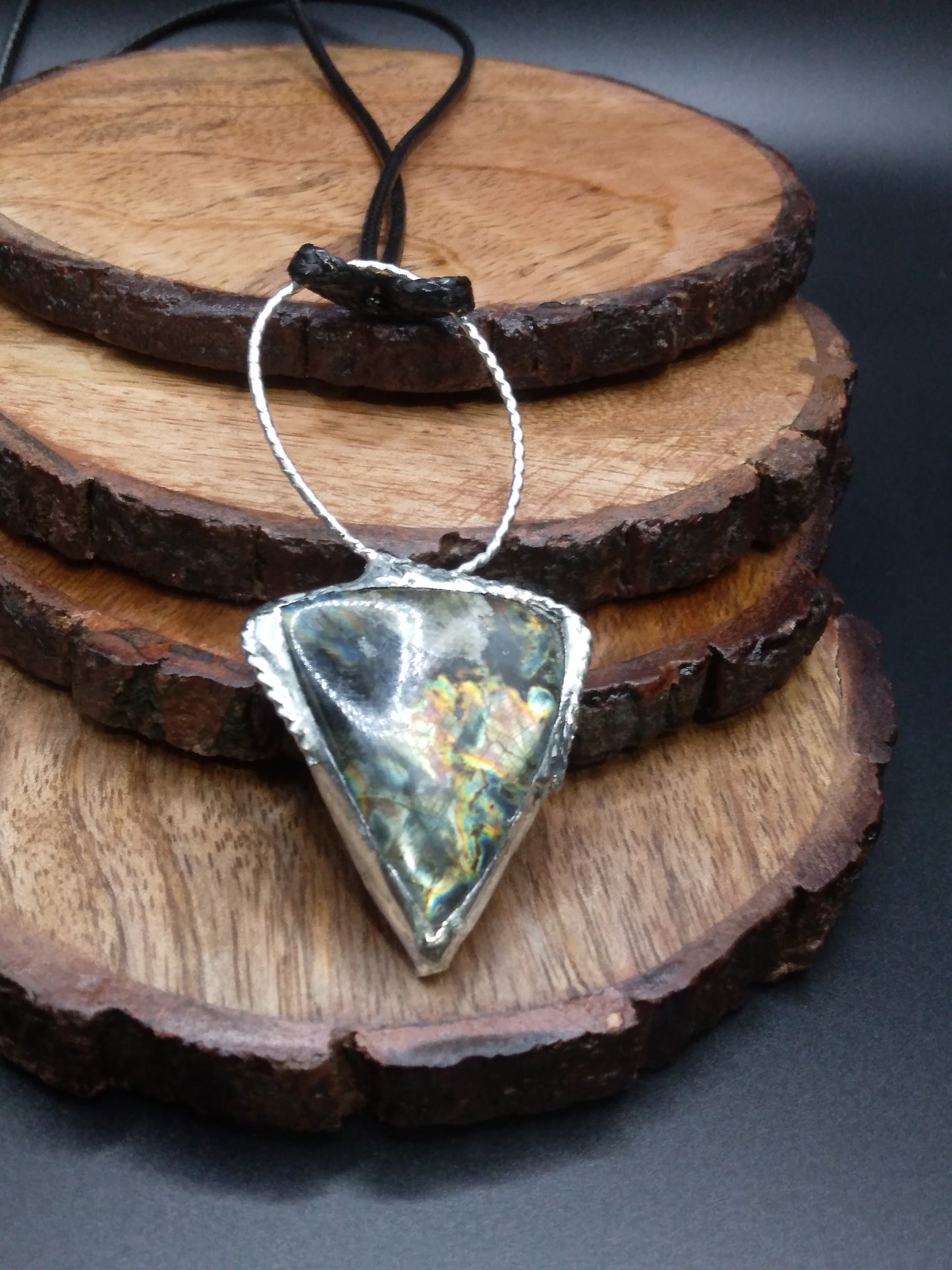 Labradorite necklace