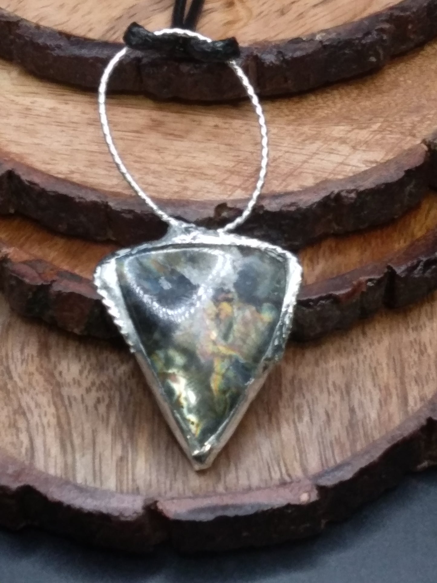 Labradorite necklace