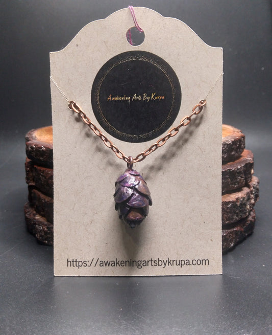 Pine Cone necklace