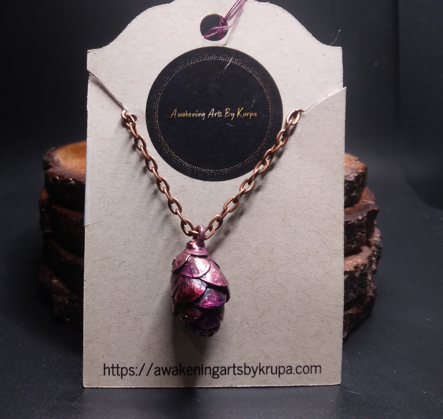 Pine Cone Necklace